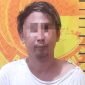 S (35), warga Kabupaten Sampang yang dibekuk Polres Sumenep lantaran kedapatan bawa narkoba jenis sabu. (POLRES SUMENEP FOR KLIKMADURA)
