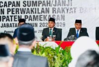 Wakil Ketua DPRD Pamekasan, Khairul Umam pada suatu kegiatan. (DOK. KLIKMADURA)