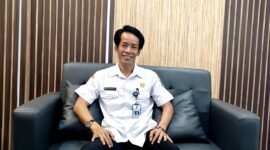 Kepala Cabang Dinas Pendidikan Provinsi Jawa Timur wilayah Sampang, Mas’udi Hadiwijaya. (KLIKMADURA)