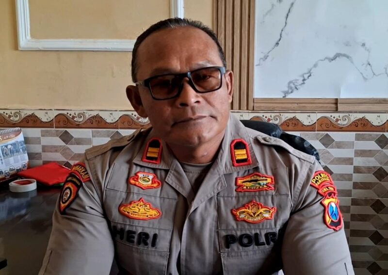 Kapolsek Pegantenan, Iptu Heri Siswanto. (DOK. KLIKMADURA)