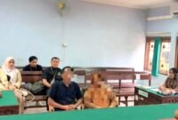 Suasana sidang lanjutan kasus dugaan bullying SMPN 2 Pademawu di PN Pamekasan. (LAILIYATUN NURIYAH / KLIKMADURA)