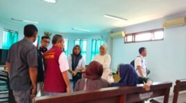 Suasana sidang putusan kasus perundungan di PN Pamekasan (Lailiyatun Nuriyah/KLIK MADURA).