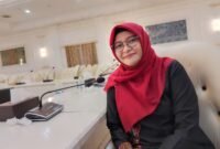 Kepala BPJS Ketenagakerjaan Pamekasan, Anita Ardhiana. (LAILIYATUN NURIYAH / KLIKMADURA)