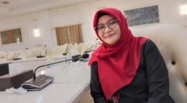 Kepala BPJS Ketenagakerjaan Pamekasan, Anita Ardhiana. (LAILIYATUN NURIYAH / KLIKMADURA)