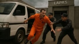 Ilustrasi tahanan kabur. (KLIKMADURA)