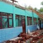 Kondisi atap SDN Madulang 2, Kecamatan Omben ambruk. (DOK. KLIKMADURA)