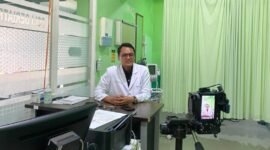 Dokter Spesialis Penyakit Dalam RSUD Smart Pamekasan, dr. Alfan Fatoni. (BADRUS SOLEH / KLIKMADURA)