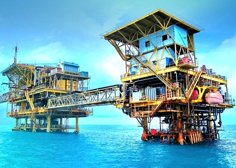 Salah satu anjungan milik Pertamina Hulu Energi (PHE). (SUMBER FOTO: IG @phe.pertamina)