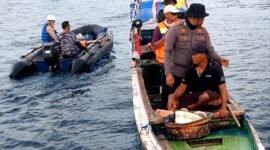 Penampakan nelayan  Kangean saat diamankan polisi beberapa waktu lalu. (ISTIMEWA)