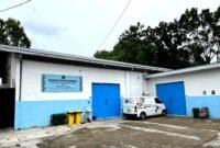 SPPG Yayasan As-Salman Buddagan Pamekasan tampak sepi tanpa aktifitas dapur (LAILIYATUN NURIYAH/KLIK MADURA).