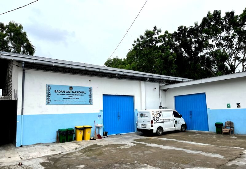 SPPG Yayasan As-Salman Buddagan Pamekasan tampak sepi tanpa aktifitas dapur (LAILIYATUN NURIYAH/KLIK MADURA).