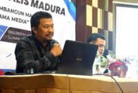 Ketua Ikatan Jurnalis Televisi Indonesia (IJTI) Korda Madura, Veros Afif. (DOK. KLIKMADURA)