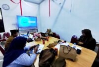 Suasana rapat penentuan kepala sekolah visioner di Kantor Disdikbud Pamekasan. (KLIKMADURA)