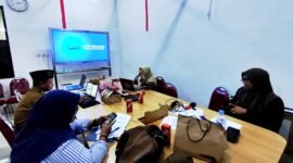 Suasana rapat penentuan kepala sekolah visioner di Kantor Disdikbud Pamekasan. (KLIKMADURA) 