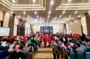 Ribuan guru tampak antusias mengikuti kegiatan Gebyar Pendidikan yang digelar Klik Madura di Ballroom Hotel Azana Style Pamekasan. (PRENGKI WIRANANDA / KLIKMADURA)