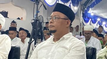 Ketua PCNU Sumenep (terpilih), KH. Md Widadi Rahim saat menghadiri konfercab di Ponpes Annuqayah Latee. (Sumber Foto: pcnusumenep.or.id)