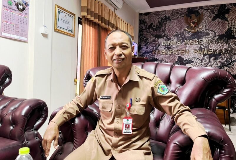 Kepala Dinas Kesehatan (Dinkes) Pamekasan, dr. Saifudin. (DOK. KLIKMADURA)