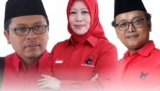 DARI KIRI: Zuhairi Misrawi, Ansari, Mohammad Guntur Romli. (KOLASE KLIKMADURA)