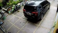 Rekaman CCTV yang memperlihatkan terduga pelaku travel bodong. (KLIKMADURA)