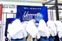 Ratusan pelajar menyerbu stand Universitas Nurul Jadid (Unuja) pada kegiatan edufair di Graha Adi Poday Sumenep. (DOK. KLIKMADURA)