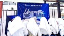 Ratusan pelajar menyerbu stand Universitas Nurul Jadid (Unuja) pada kegiatan edufair di Graha Adi Poday Sumenep. (DOK. KLIKMADURA)