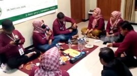 Ketua IWO PD Pamekasan, Henny saat memimpin rakerda di Batu, Malang. (DOK. KLIKMADURA)