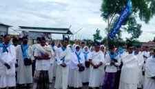 Sejumlah CJH KBIHU Al-Hilal Pamekasan saat mengikuti manasik beberapa waktu lalu. (ISTIMEWA)