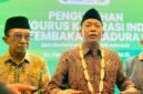 Menteri Koperasi RI, Ferry Juliantono didampingi Bupati Pamekasan Dr. KH. Kholilurrahman saat memberikan keterangan pers. (DOK. KLIKMADURA)