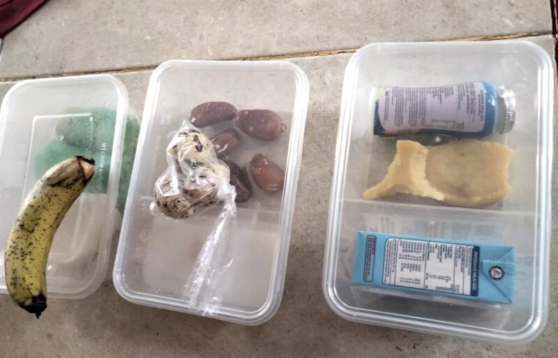 Menu MBG yang diterima siswa-siswi SDN Murtajih 2 Pamekasan. (ISTIMEWA)