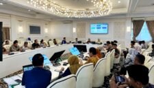 Suasana sosialisasi yang digelar BPJS Kesehatan di ruang Wahana Bina Praja, Sekretariat Daerah Kabupaten Pamekasan. (MOH. IQBALUL KHAVEI MZ / KLIKMADURA)