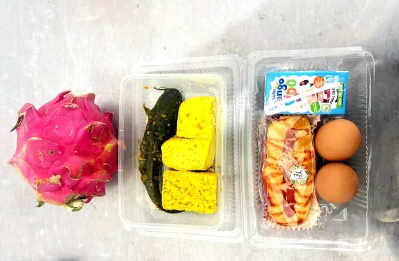 Menu MBG berupa lele mentah yang disalurkan SPPG Yayasan As-Salman, Buddagan kepada ribuan siswa SMAN 2 Pamekasan. (ISTIMEWA)