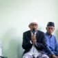 Rektor Universitas Islam Madura (UIM), Dr. H. Ahmad memberikan sambutan saat peringatan malam Nuzulul Quran. (ISTIMEWA)