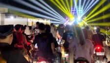 Suasana semarak takbir keliling menyambut Hari Raya Idulfitri 1447 H di Kecamatan Pakong. (MOH. IQBALUL KHAVEI MZ / KLIKMADURA)