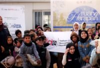 Senyum ceria pengungsi Palestina-Suriah di Yordania. (PPI DUNIA FOR KLIKMADURA)