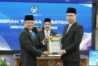 Menteri Imigrasi dan Pemasyarakatan (Imipas), Agus Andrianto (tengah) saat melantik pejabat tinggi pratama. (ISTIMEWA)