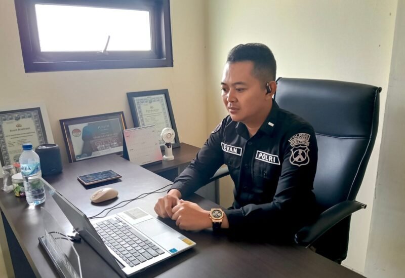 Kasi Humas Polres Pamekasan, Ipda Yoni Evan Pratama. (MOH. IQBALUL KHAVEI MZ / KLIKMADURA)