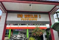 Penampakan halaman SDN Murtajih I Kecamatan Pademawu, Pamekasan. (LAILIYATUN NURIYAH / KLIKMADURA)