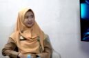 Kepala Puskesmas Larangan Badung, dr. Siti Mudrichatun, M.Si saat podcast dalam Program Bincang Kesehatan di Studio Klik Madura. (ISTIMEWA)