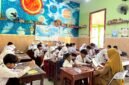 Siswa-siswi SDN Bugih III mengikuti kegiatan pembelajaran dengan penuh antusias. (LAILIYATUN NURIYAH / KLIKMADURA)