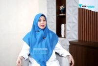 Kepala BPJS Kesehatan Cabang Pamekasan, dr. Galih Anjungsari saat podcast di Kantor Redaksi Klik Madura. 