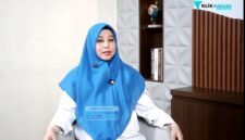 Kepala BPJS Kesehatan Cabang Pamekasan, dr. Galih Anjungsari saat podcast di Kantor Redaksi Klik Madura. 