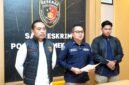 Kasihumas Polres Pamekasan, IPDA Yoni Evan Pratama saat menyampaikan keterangan pers. (HUMAS POLRES PAMEKASAN FOR KLIKMADURA)