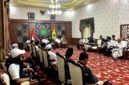 Rapat Koordinasi Forkopimda dengan Pengusaha Rokok Terkait Perkembangan Upaya Pemberlakuan Cukai SKM Golongan 3 dan Pembentukan Kawasan Ekonomi Khusus (KEK) Tembakau di Peringgitan Dalam Mandhapa Agung Ronggosukowati, Rabu (29/4/2026). (MOH. IQBALUL KHAVEI MZ / KLIKMADURA)