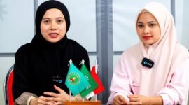 Alumni D3 Program Studi Kebidanan Universitas Islam Madura (UIM), Maulidia dan Indah Permatasari. (DOK. KLIKMADURA)