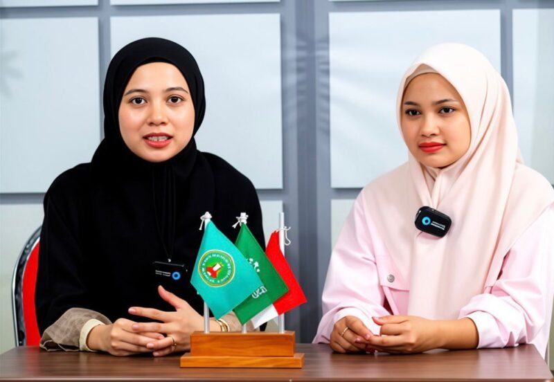 Alumni D3 Program Studi Kebidanan Universitas Islam Madura (UIM), Maulidia dan Indah Permatasari. (DOK. KLIKMADURA)
