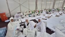 Momen jamaah haji Indonesia tahun 2019 di padang Arafah. (DOK. SARI PURWATI)