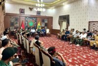 Pengusaha rokok saat rapat koordinasi lanjutan bersama forkopimda Pamekasan, Selasa (25/5/2026).