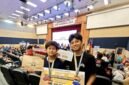 Tim robot Universitas Trunojoyo Madura (UTM) berpose usai berhasil merebut gelar juara dalam ajang Perak International Robotic Competition 2026 (PIRC’26).