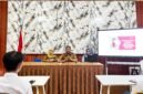 Kepala SMKN 1 Pamekasan Rustam Efendy menyampaikan sambutan di giat BTS (LAILIYATUN NURIYAH/KLIK MADURA).