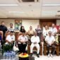 Pengurus GPI foto bersama pimpinan perguruan tinggi usai rapat koordinasi di Kantor Gubernur Jatim. (ISTIMEWA)